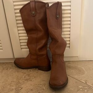 Frye Chestnut Over the Knee Boots